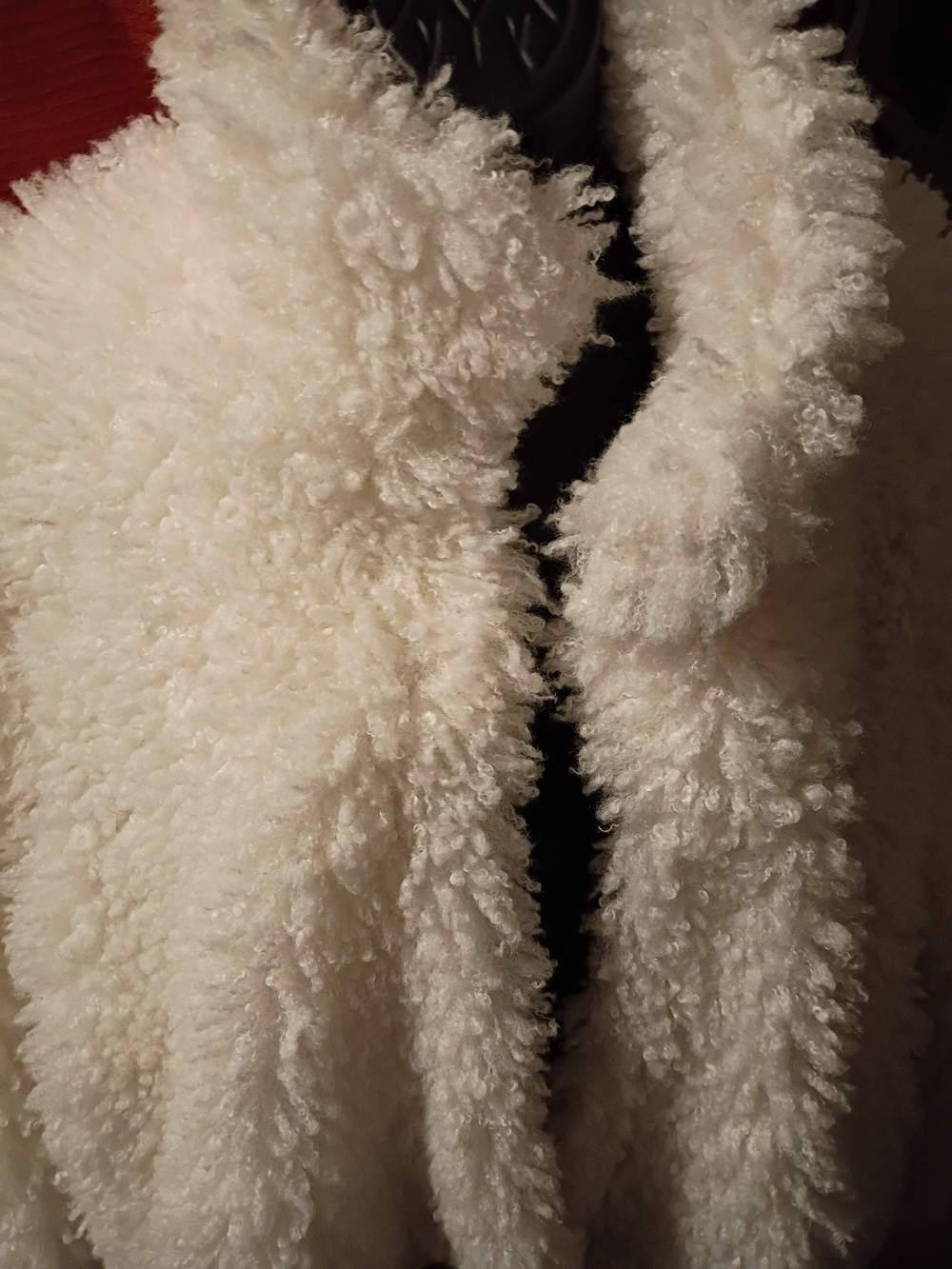 Fabulous Furs Cream Teddy Jacket